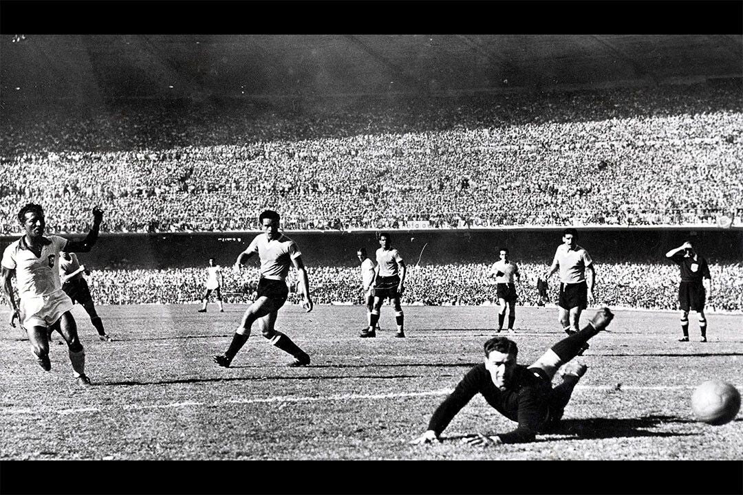 World Cup Champions 1950 Uruguay Vintage Sport Keychain