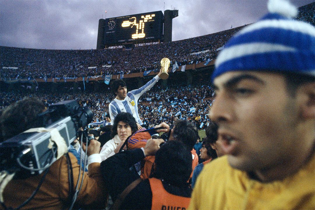 World Cup Champions 1978 Argentina Vintage Sport Wall Art Home Poster