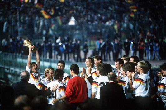 World Cup Champions 1990 West Germany Vintage Wall Art Home Poster