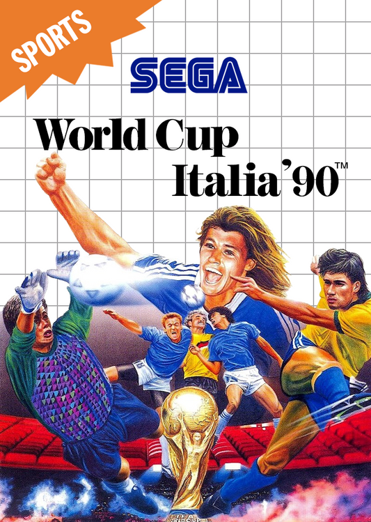 World Cup Italia '90 Sega Master System Print Poster