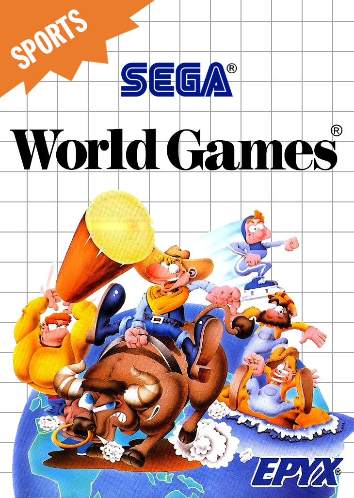 World Games Sega Master System Print Poster