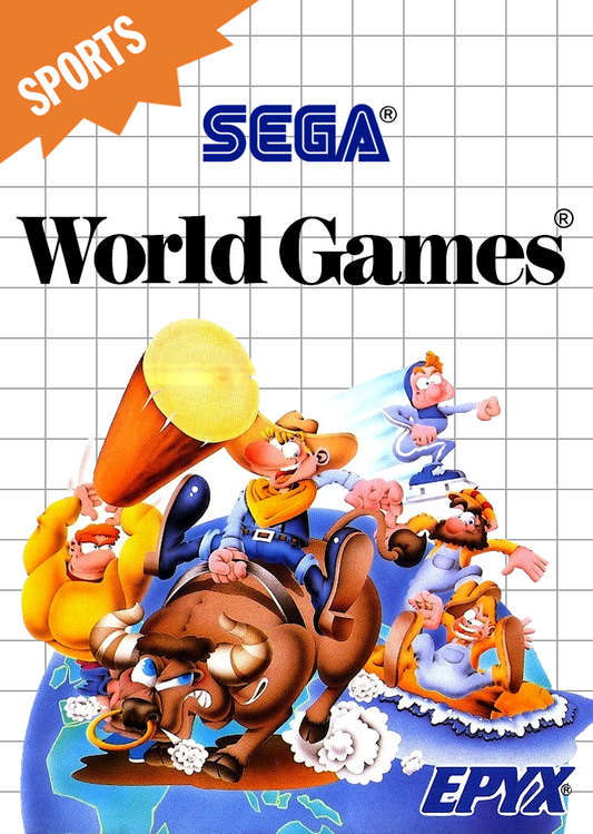World Games Sega Master System Print Poster