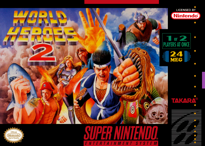 World Heroes 2 (Usa) Snes Keychain