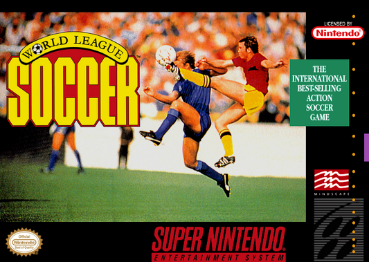 World League Soccer (Usa) Snes Print Poster
