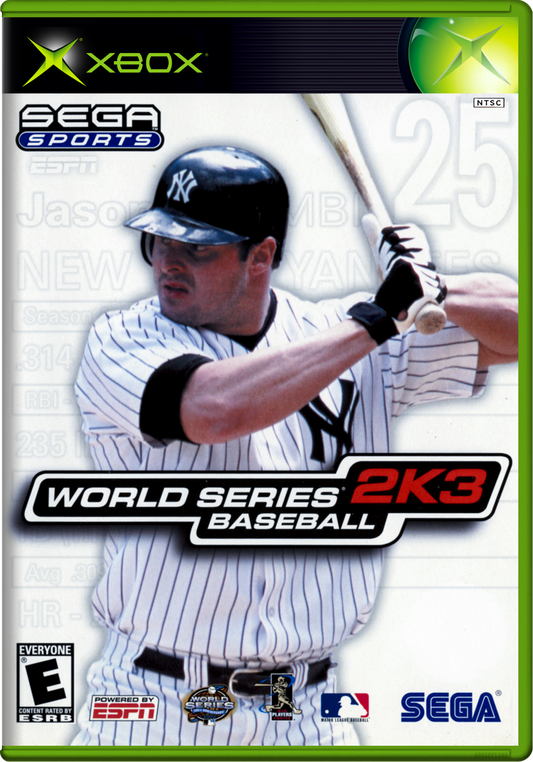 World Series Baseball 2K3 Xbox Print Poster