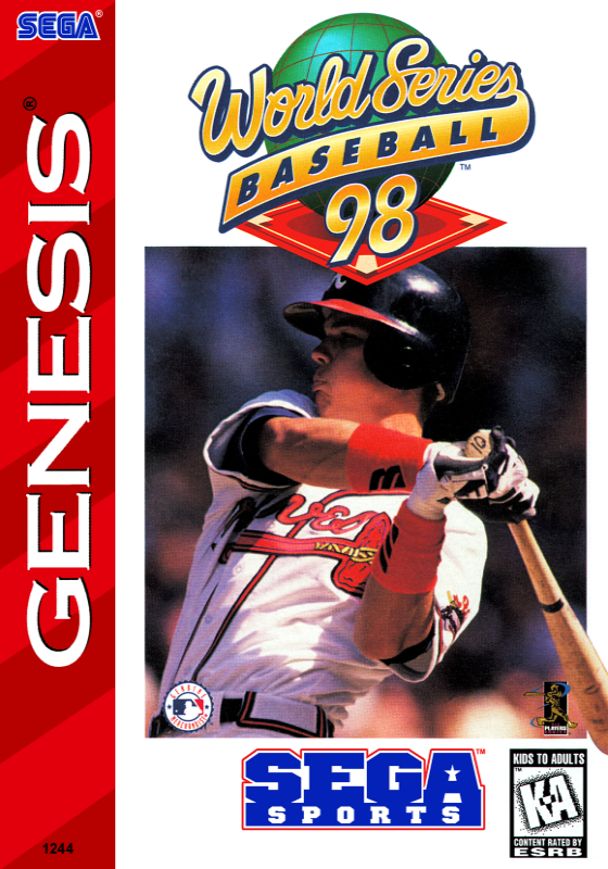 World Series Baseball 98 (Usa) Genesis Print Poster