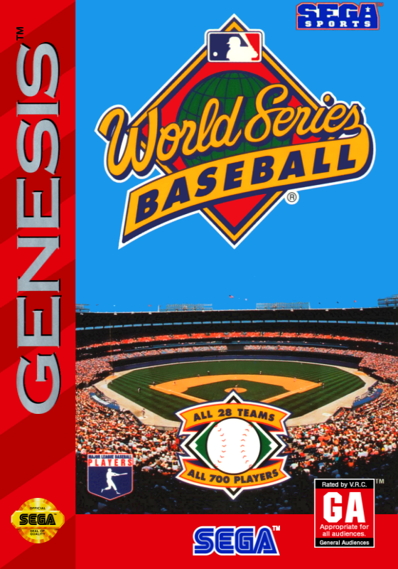 World Series Baseball (Usa) Genesis Print Poster