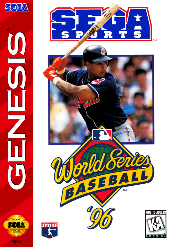World Series Baseball 96 (Usa) Genesis Print Poster