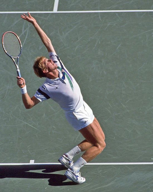 World Tennis Champion Boris Becker Glossy Keychain Keychain