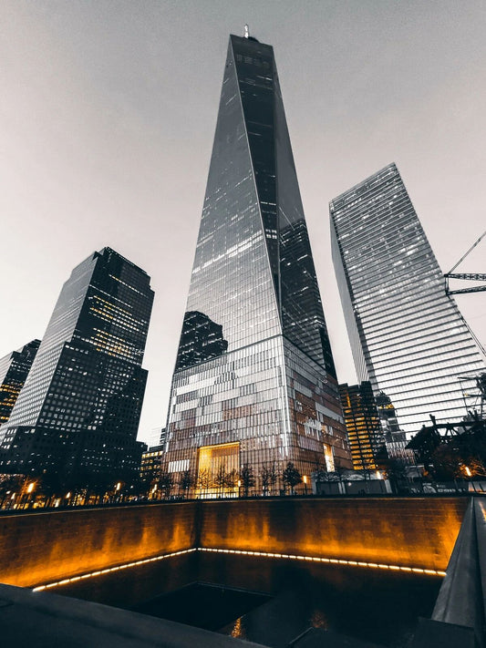 World Trade Center Manhattan New York Twin Towers Magnet Picture Magnet Print