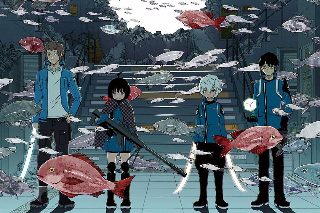 World Trigger Science Fiction Fight Japan Anime Wall Art Home Poster