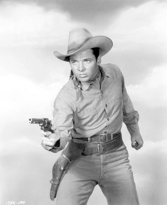 World War 2 Soldier & Actor Audie Murphy Classic Retro Picture Photo