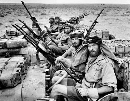 World War 2 Ww2 British Sas Soldiers Historic Military Picture Magnet