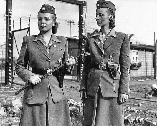 World War 2 Ww2 German Ss Female Prison Guards Picture Magnet
