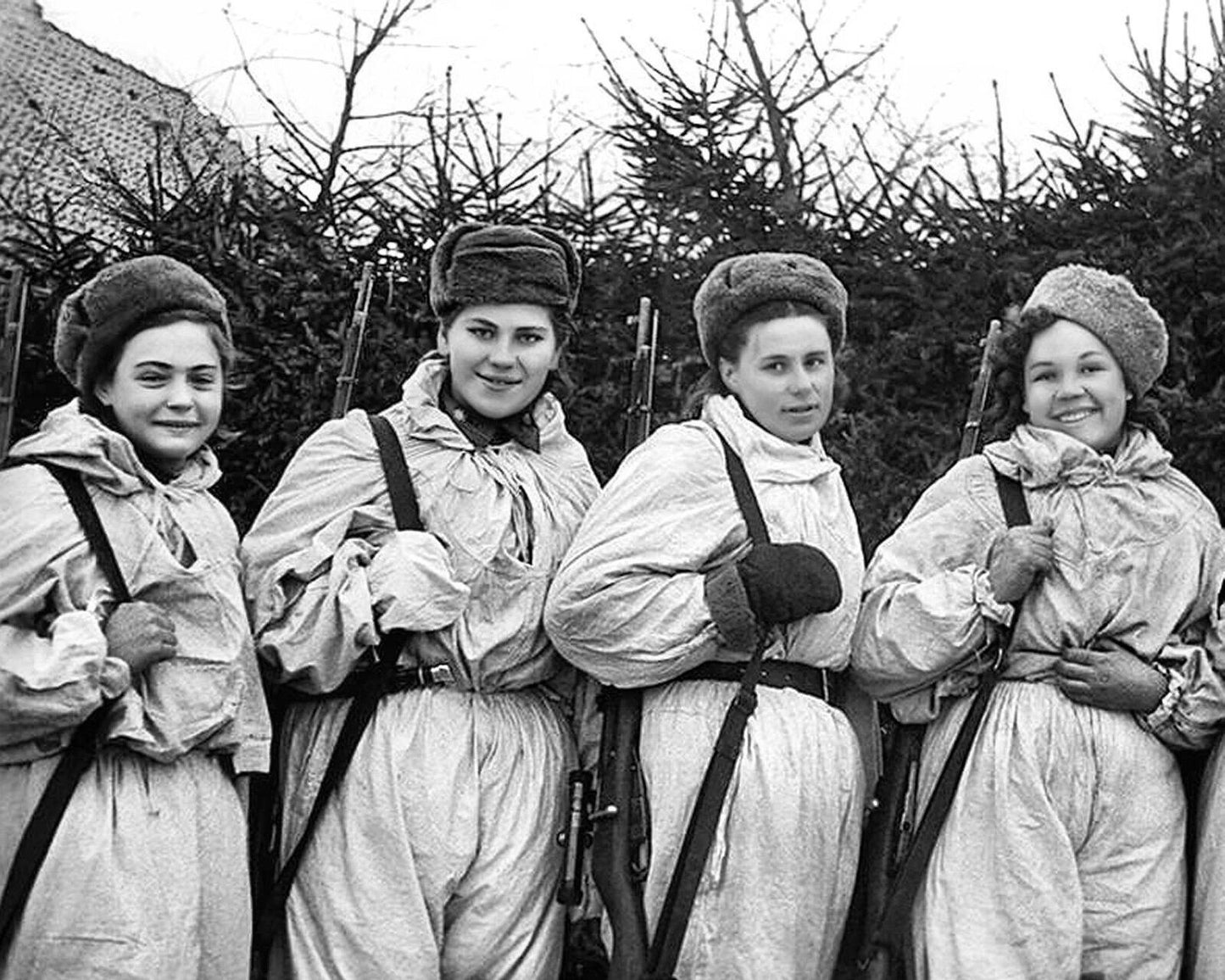 World War 2 Ww2 Russian Female Snipers Military Picture Magnet