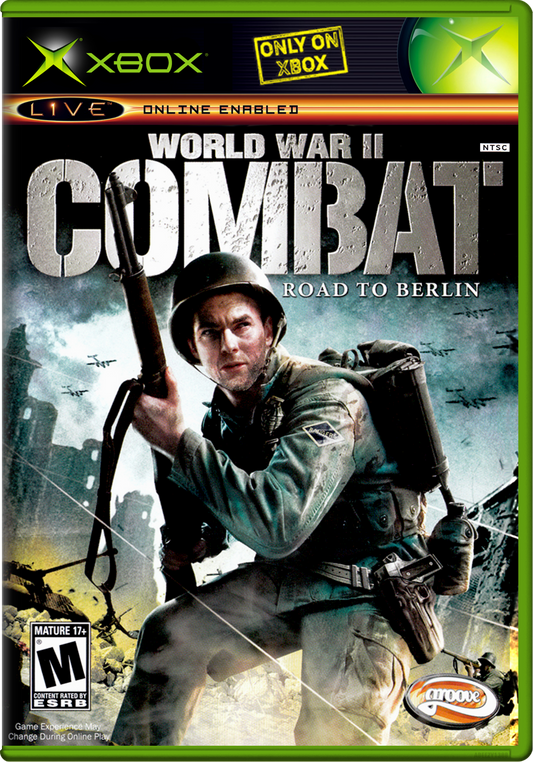 World War Ii Combat Road To Berlin Xbox Print Poster