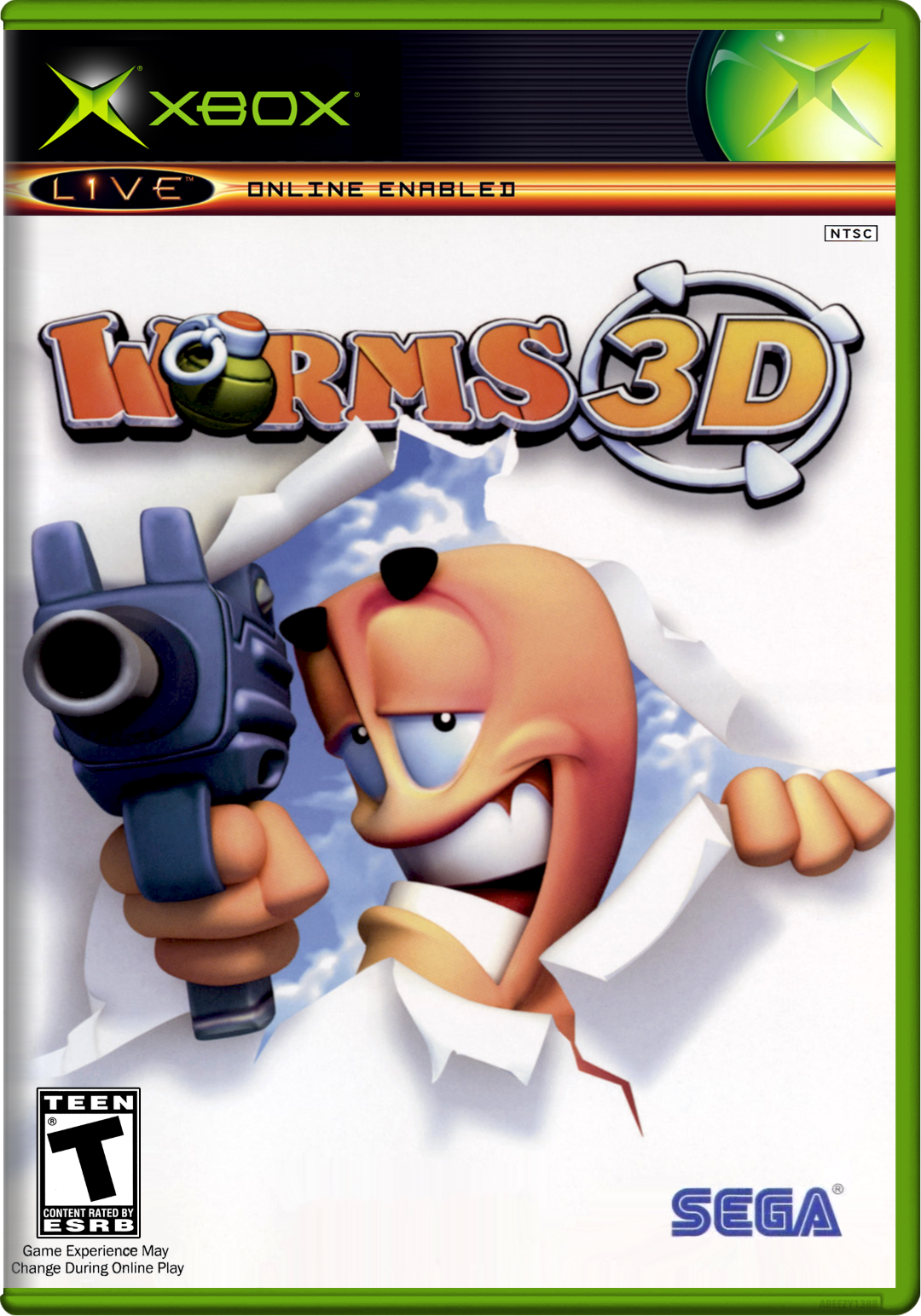 Worms 3D Xbox Print Poster