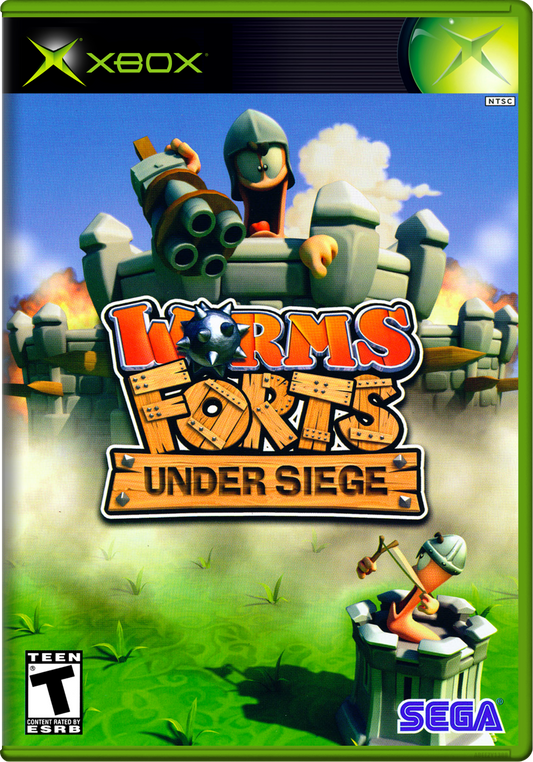 Worms Forts Under Siege Xbox Jigsaw Puzzle