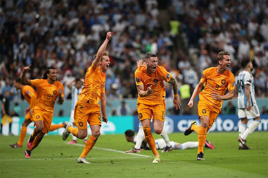 Wout Weghorst Goal Celebration Netherlands World Cup Jigsaw Puzzle