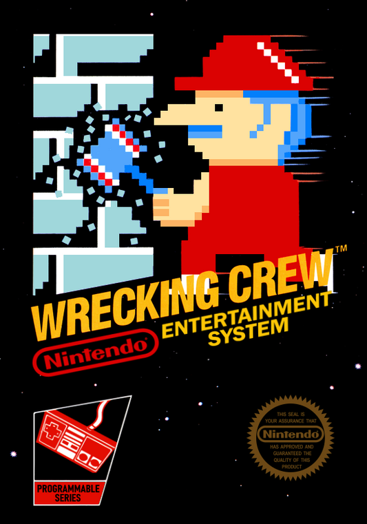 Wrecking Crew (Usa) Nes Print Poster
