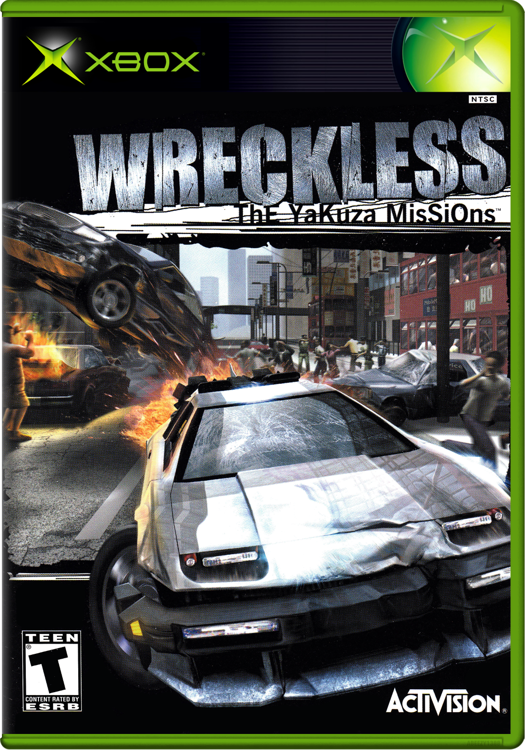 Wreckless The Yakuza Missions Xbox Print Poster