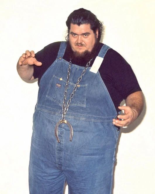 Wrestler Haystacks Calhoun Glossy Photo Wrestling Nwa Print Poster Wwwf