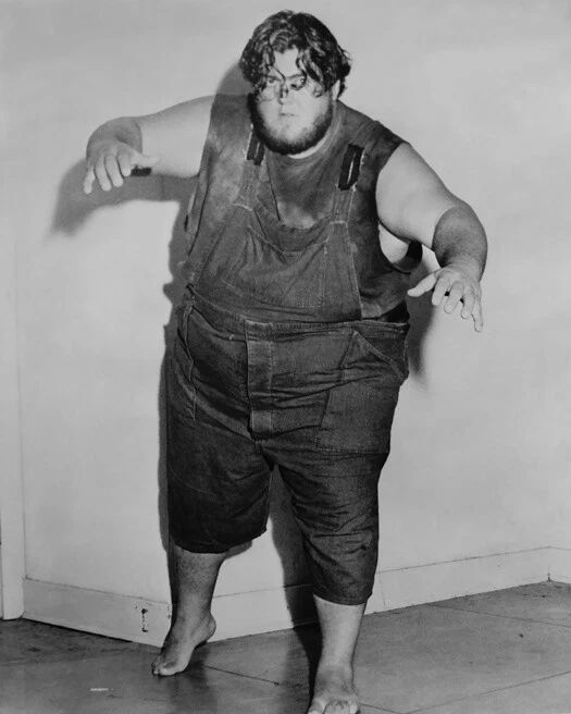 Wrestler Haystacks Calhoun Glossy Magnet Wrestling Nwa Magnet
