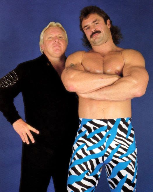 Wrestler Ravishing Rick Rude Glossy Photo Bobby Heenan Print Poster