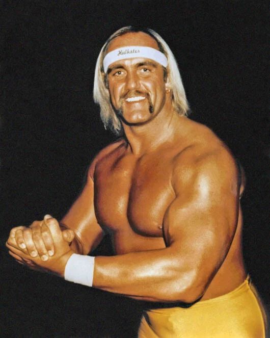 Wrestling Legend Hulk Hogan Glossy Keychain Wwf Wrestler Print Wwe Keychain