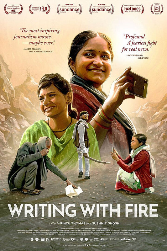 Writing With Fire Documentary History Print Wall Art Home Decor Poster