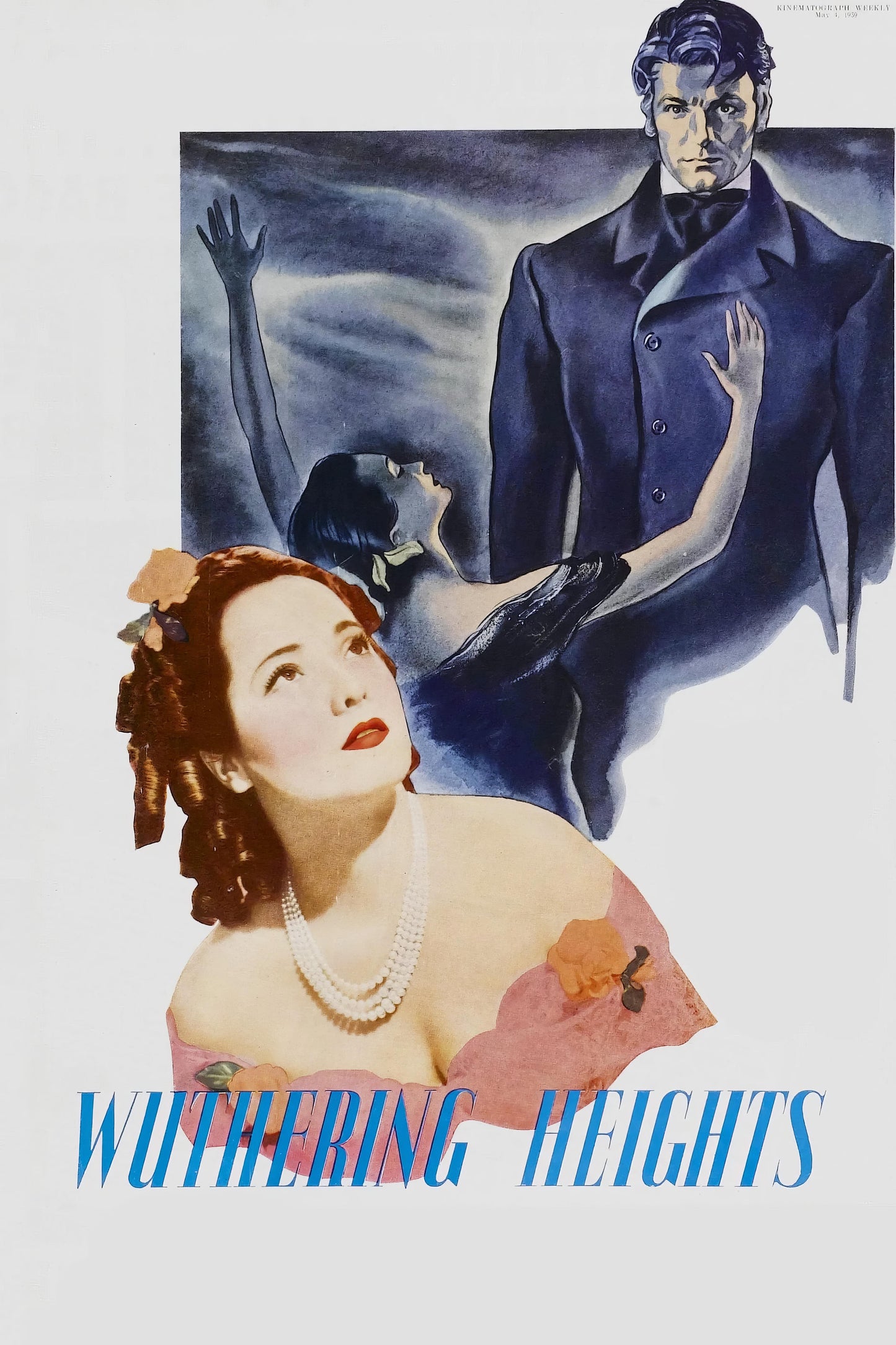 Wuthering Heights (1939) Movie Poster