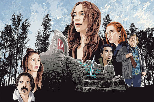 Wynonna Earp Melanie Scrofano Canada Tv Show Wall Art Home Decor Poster