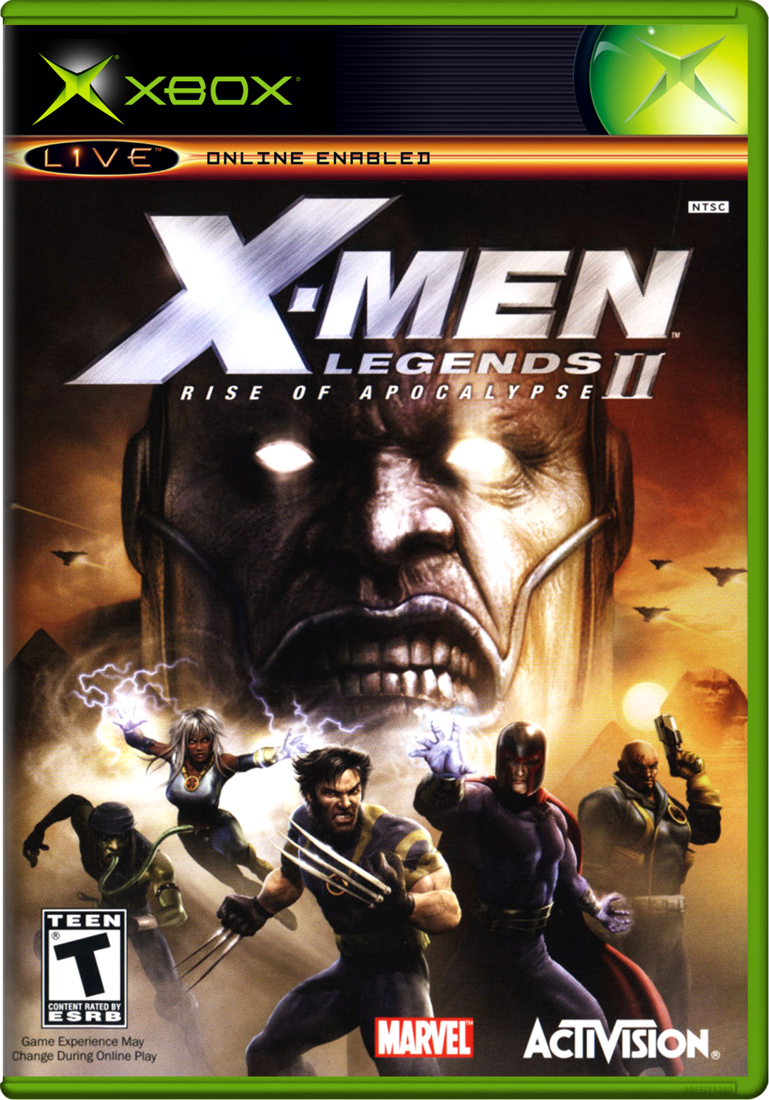 X Men Legends Ii Rise Of Apocalypse (Usa, Europe) Xbox Jigsaw Puzzle