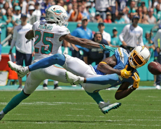 Xavien Howard Magnet Miami Dolphins Picture Nfl Football Vs Chargers