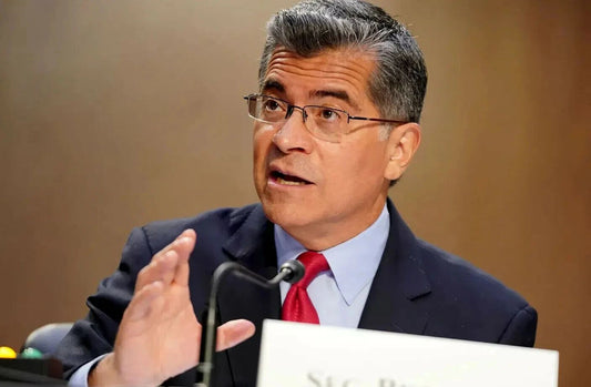 Xavier Becerra Secretary Of Health & Human Services Picture Magnet Magnet