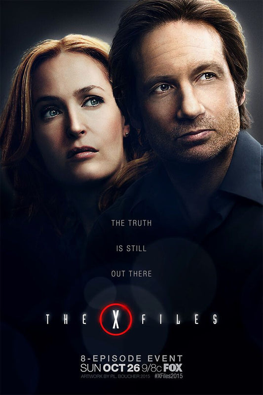 Xfiles Fight The Future Movie Drama Mystery Wall Art Home Decor Poster