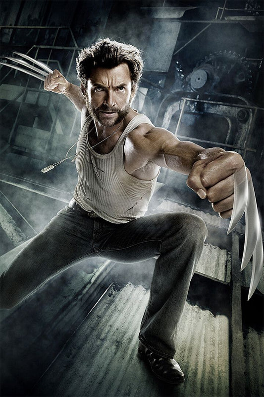 Xmen Wolverine Bloody Slash Art Home Decor Poster