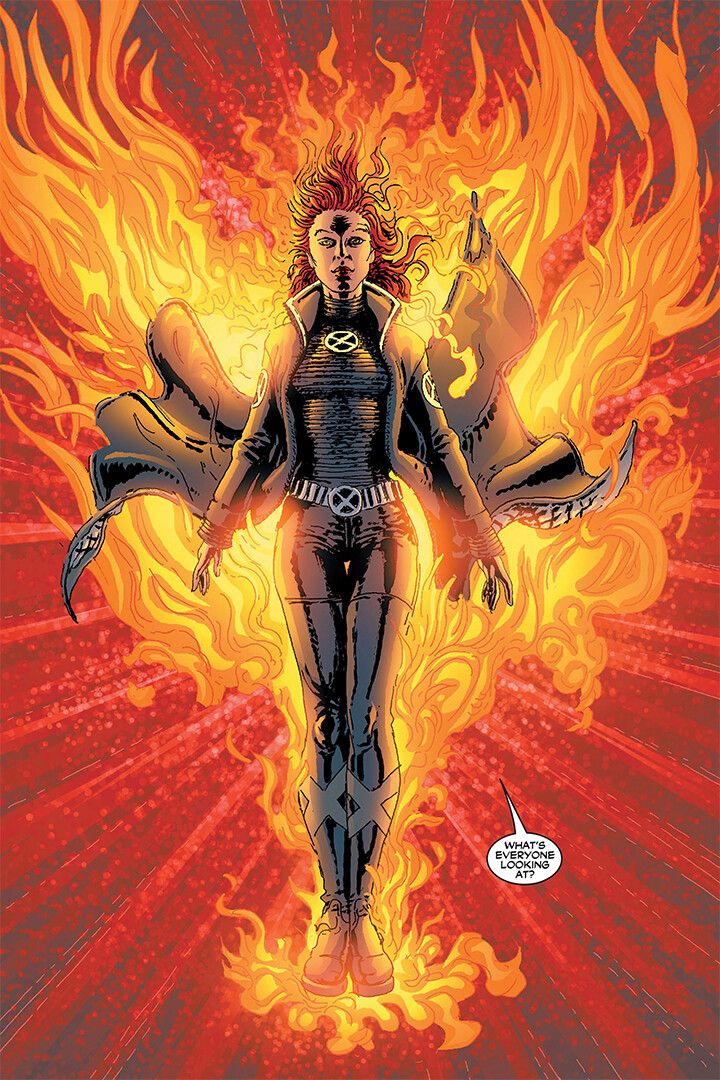 Xmen Vs Apocalypse Cyclops Jean Grey Phoenix Art Home Decor Poster