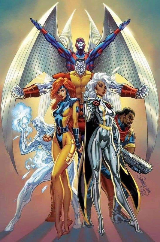 X Men Character Ensemble Magnet