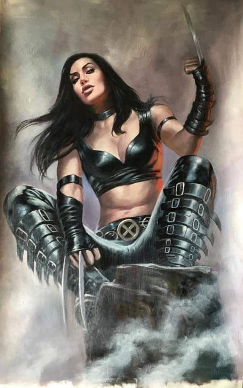 X 23 Clawed Warrior Woman 01 Magnet