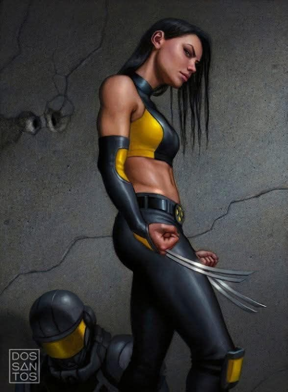 X 23 Wolverine Suit 001 Print Poster