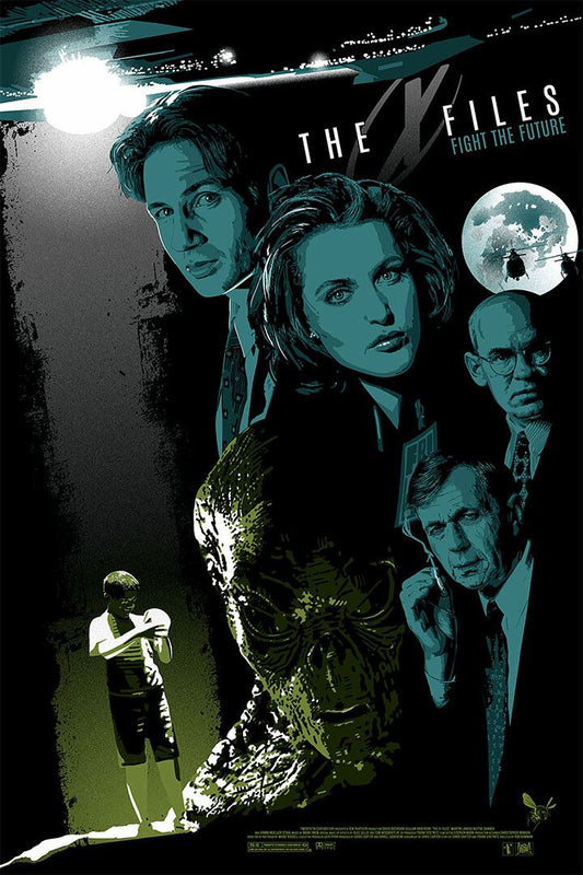 X Files Fight The Future Tv Series Adventure Wall Art Home Decor Poster