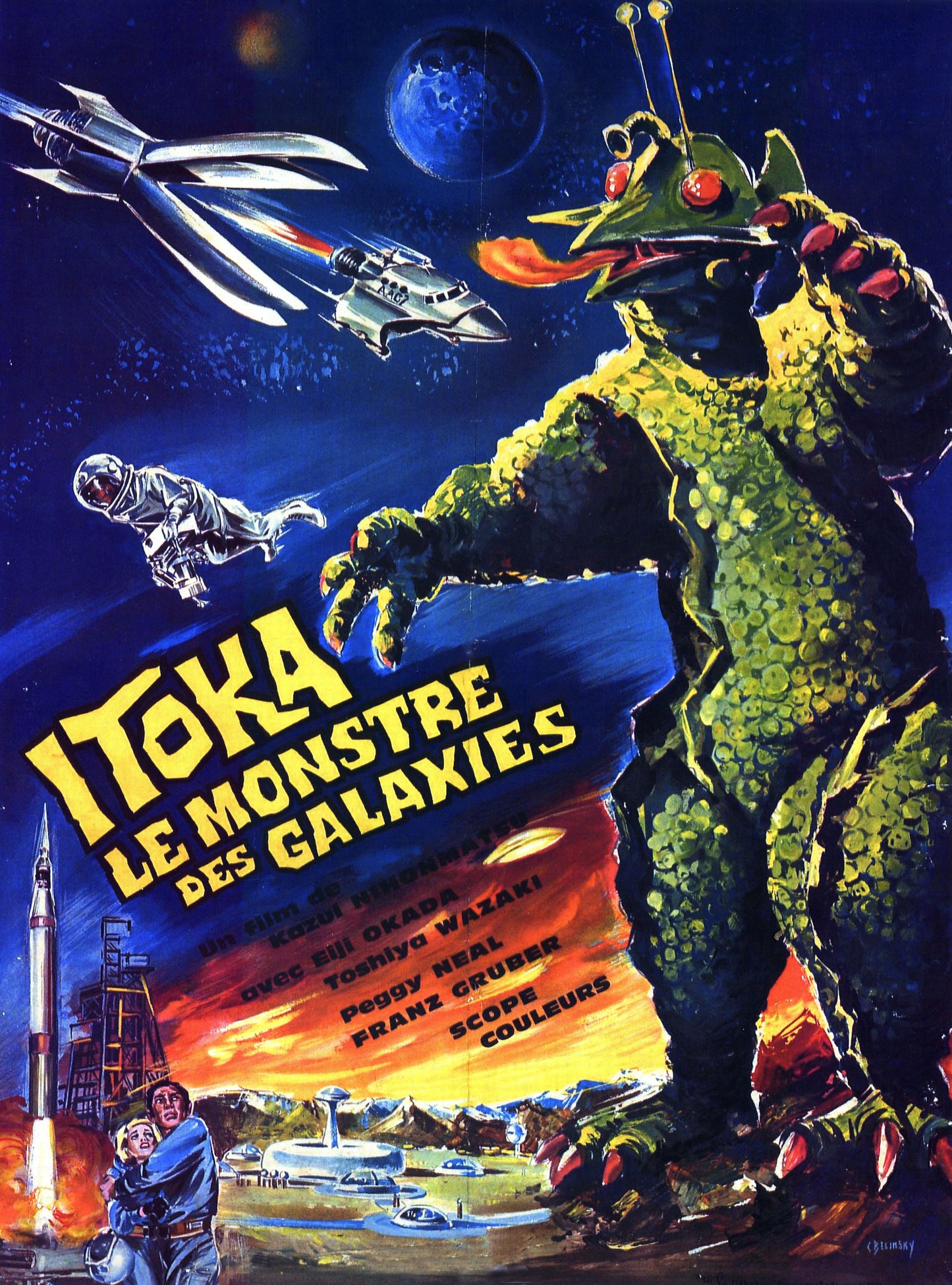 X From Outer Space 01 Movie Magnet