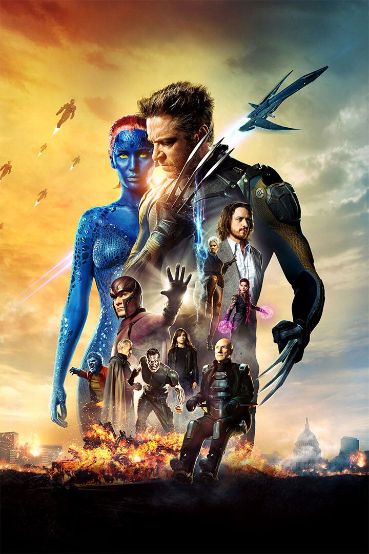 X Men Days Of Future Past Action Movie Jigsaw Puzzle