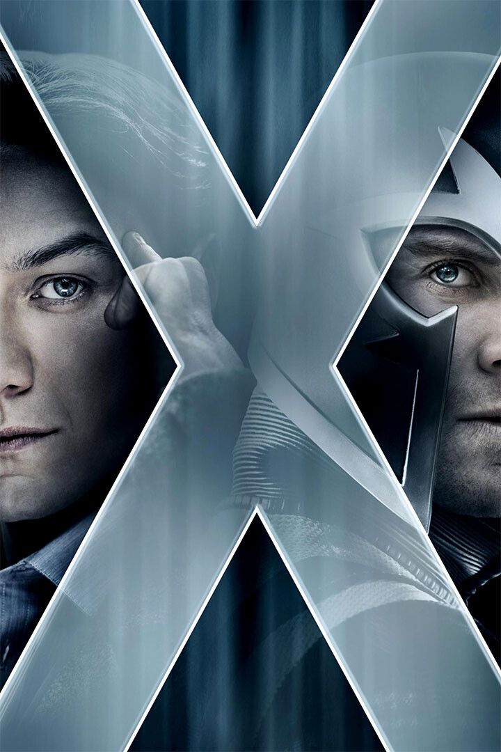 X Men First Class Action Movie Painting Magnet