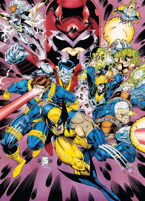 X Men Team 9215 Magnet