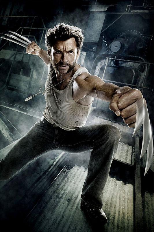 X Men Wolverine Hugh Jackman Movie Painting Wall Art Home Decor Poster