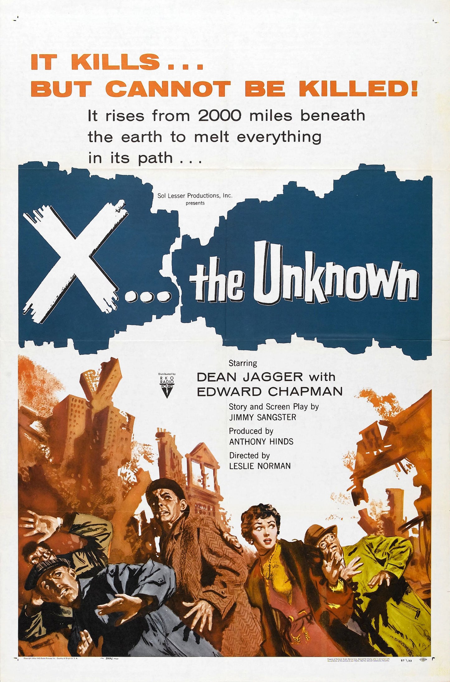 X The Unknown 01 Movie Poster