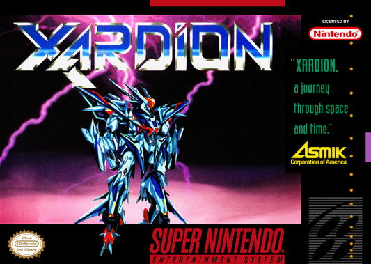 Xardion (Usa) Snes Print Poster