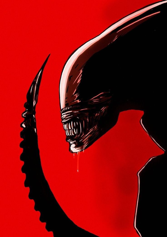 Xenomorph Alien Design 741 Magnet